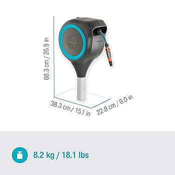 コ*チ様 GARDENA RollUp S 15m ホースリール Amazon | GARDENA(ガルデナ) スパイク式 自動巻取りホース